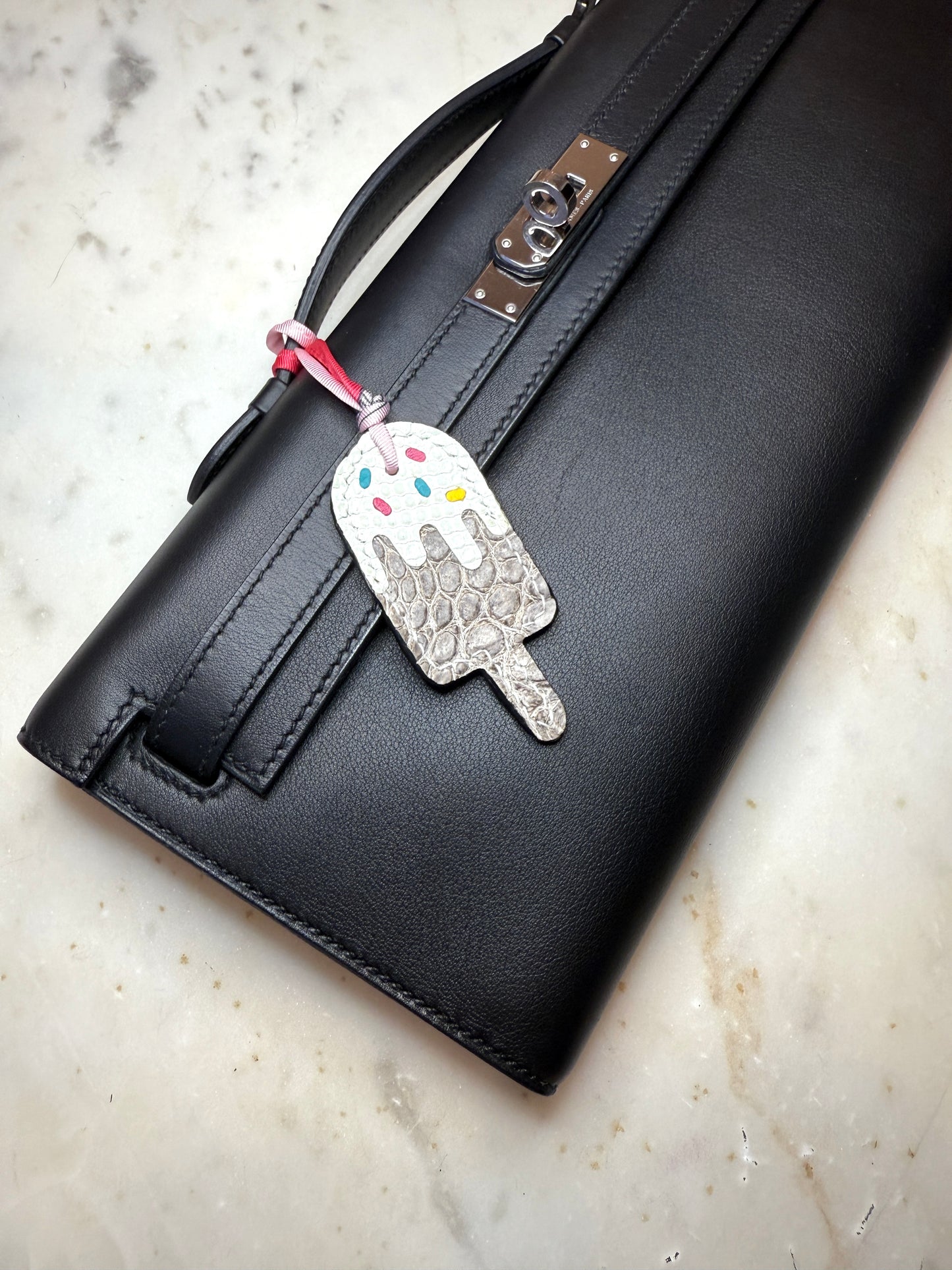 Popsicles crocodile Himalaya and white lizard.