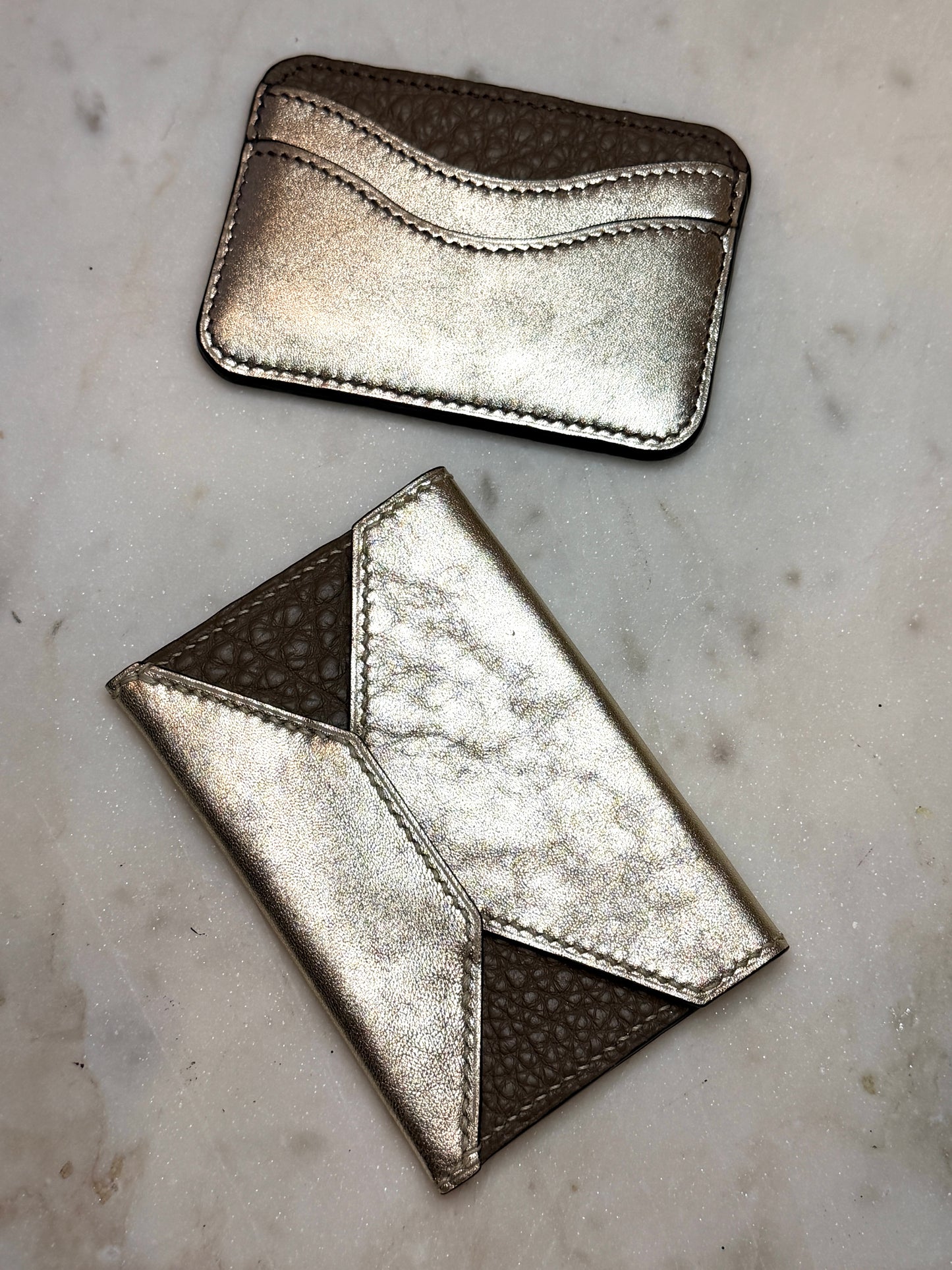 Enveloppe gold & taupe
