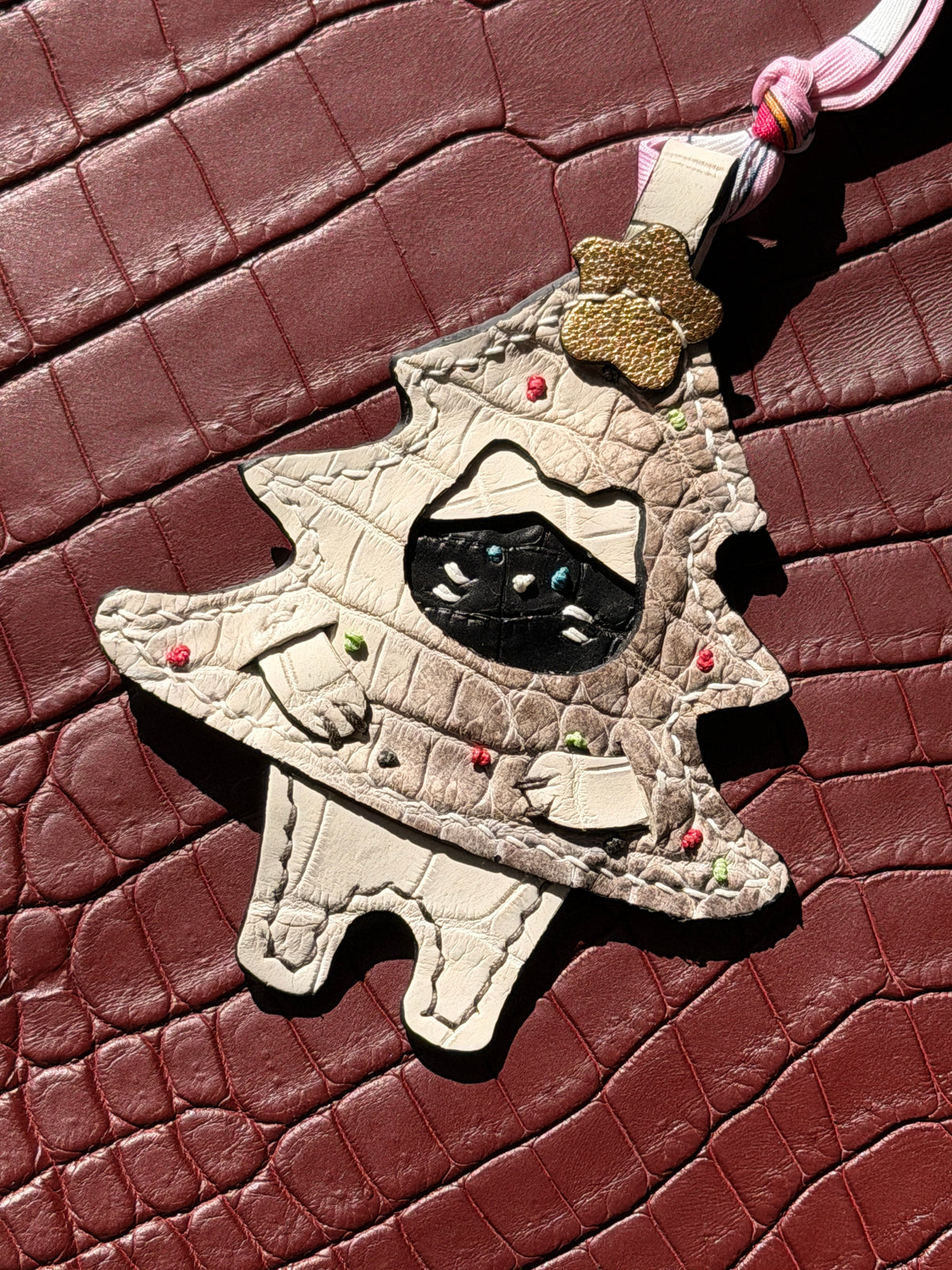Neko Christmas Bag Charm Himalaya Crocodile