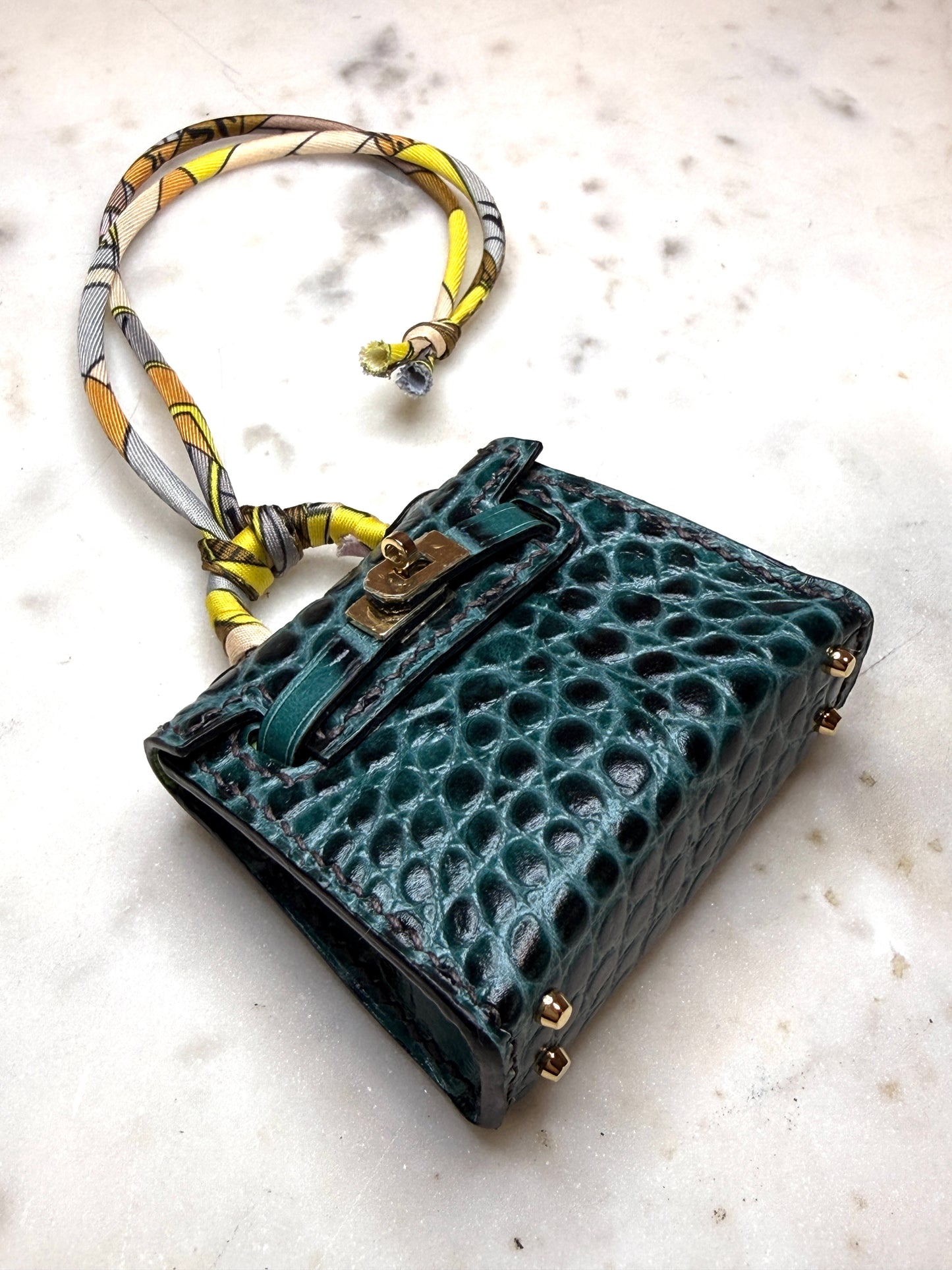 M bag Charm Green