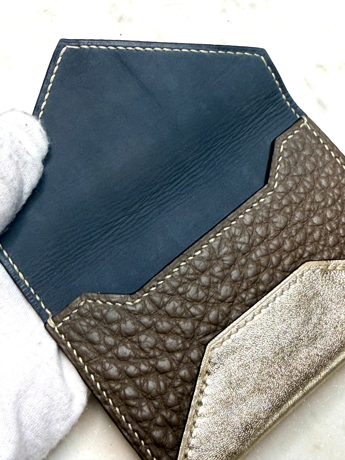 Enveloppe gold & taupe