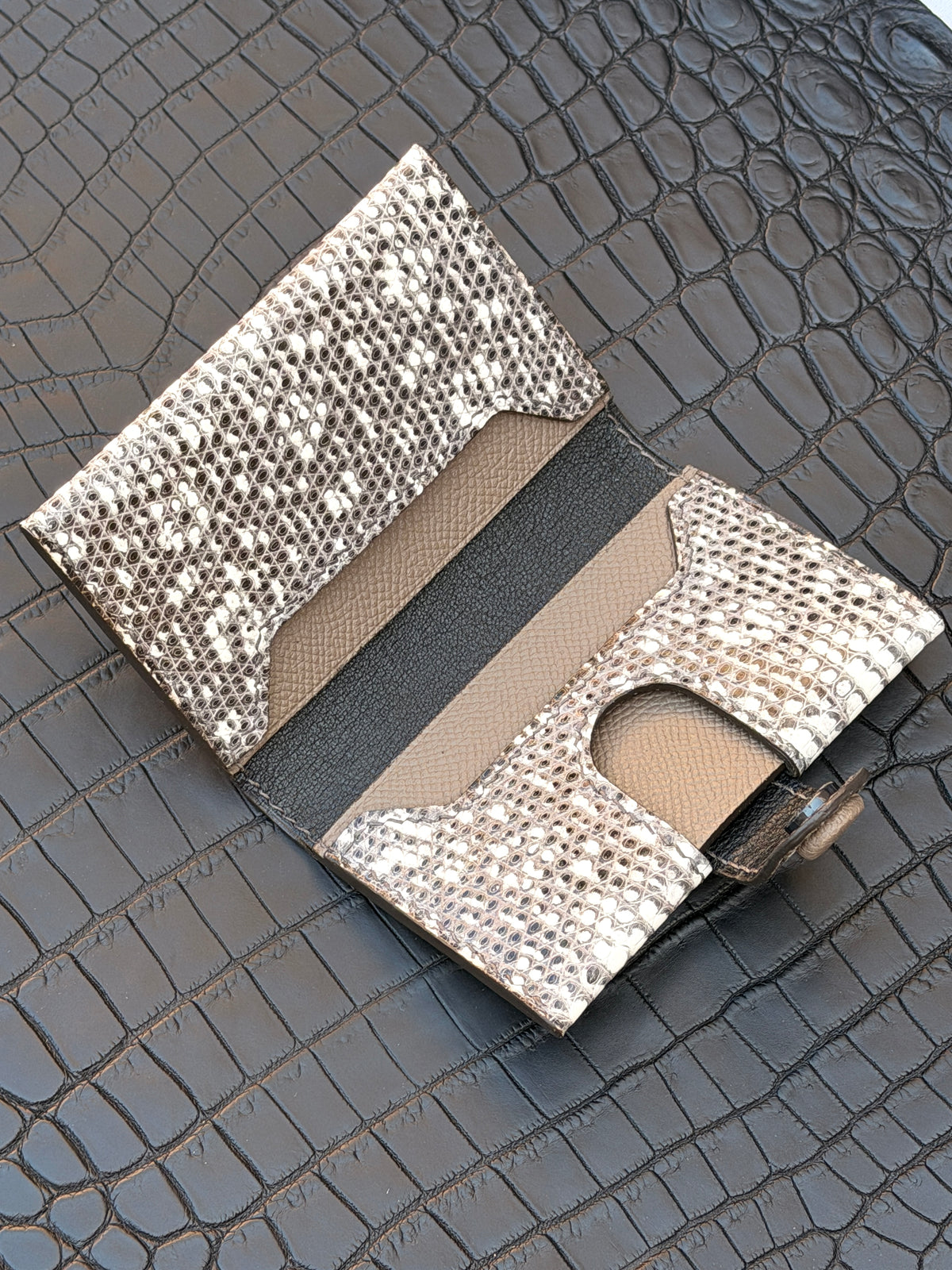 Bifold Cardholder Icare Ombré lizard