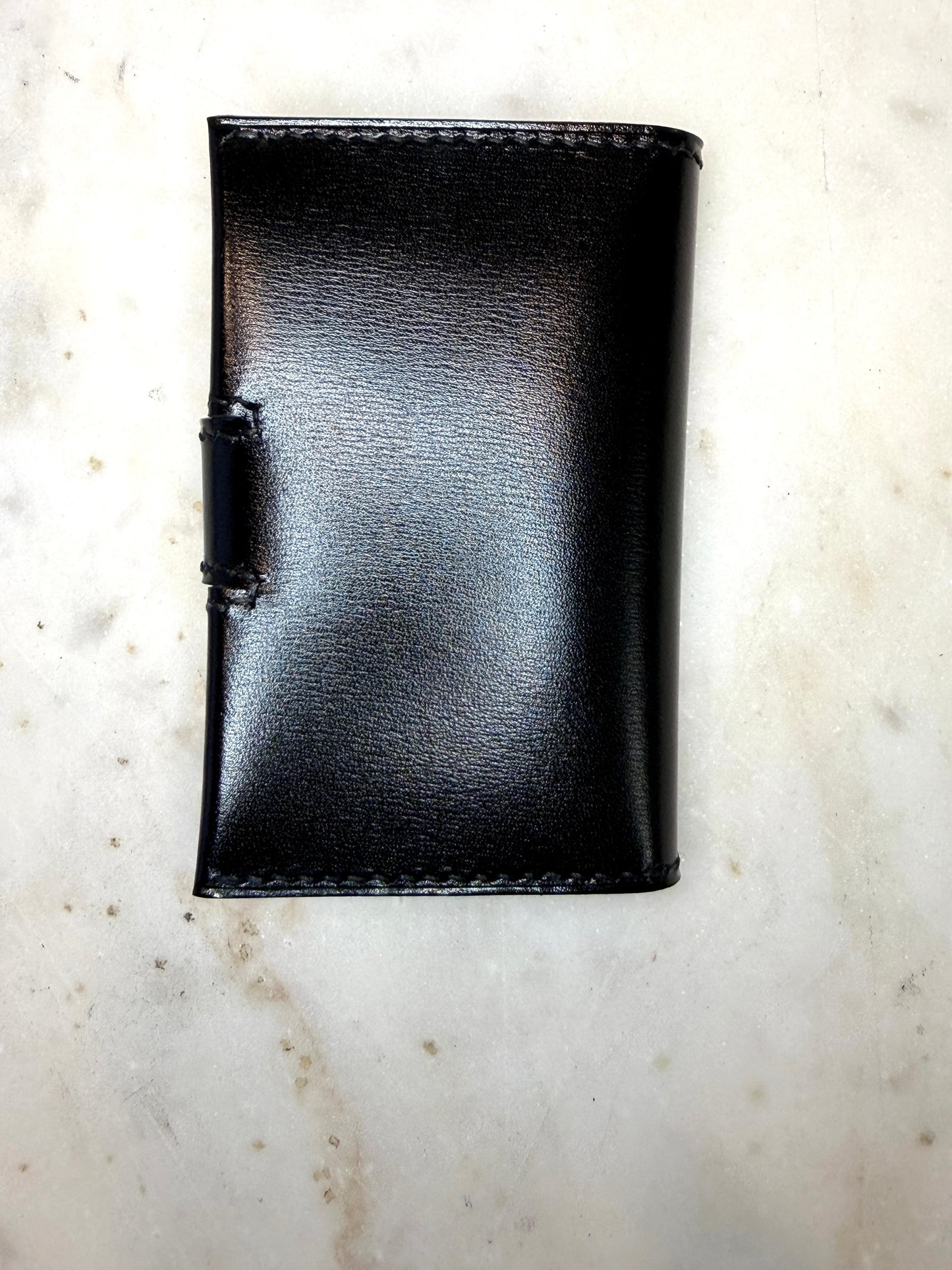 Bifold cardholder Icare box noir
