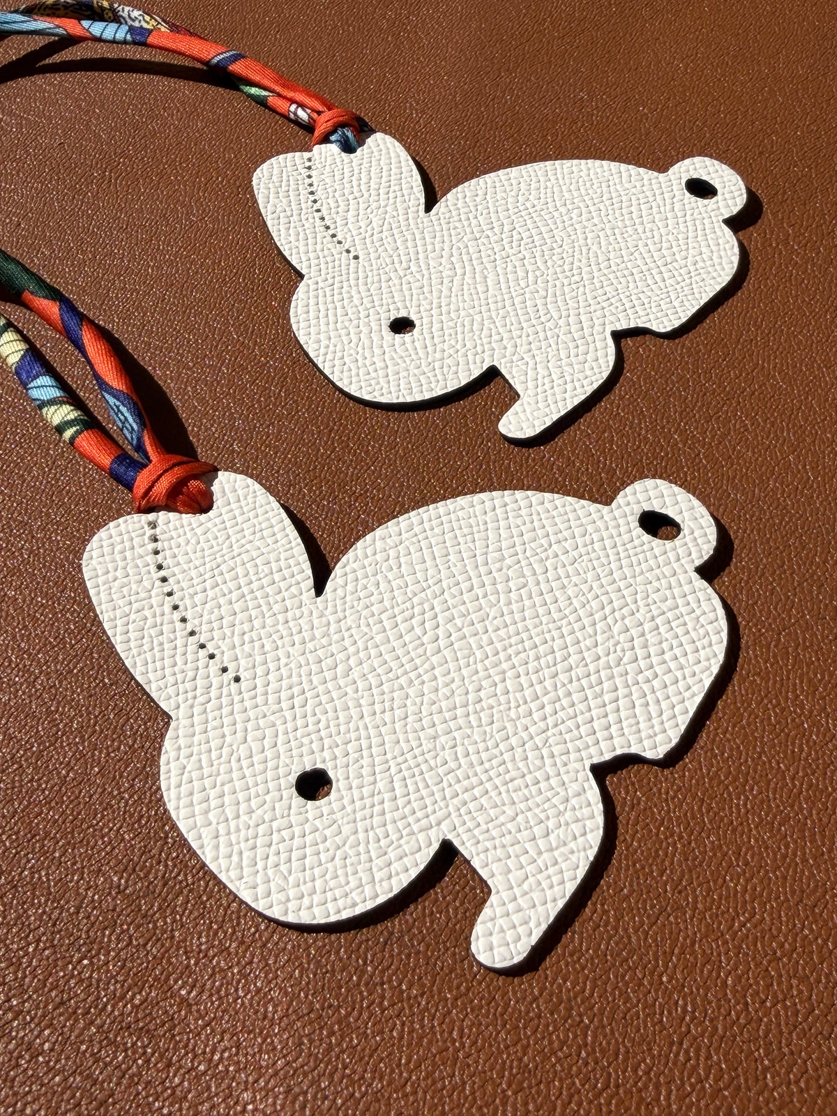 Le Petit Bunny White Epsom
