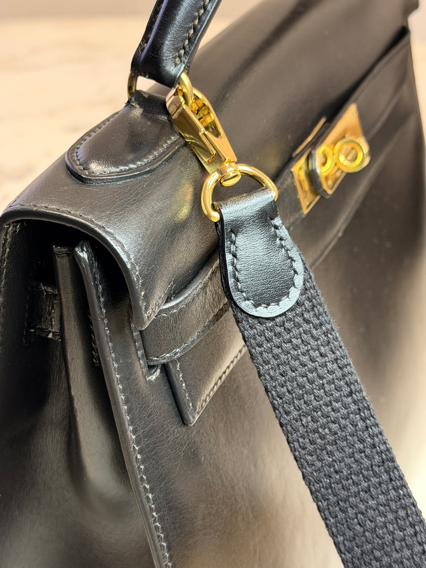 Deauville Single Strap Black