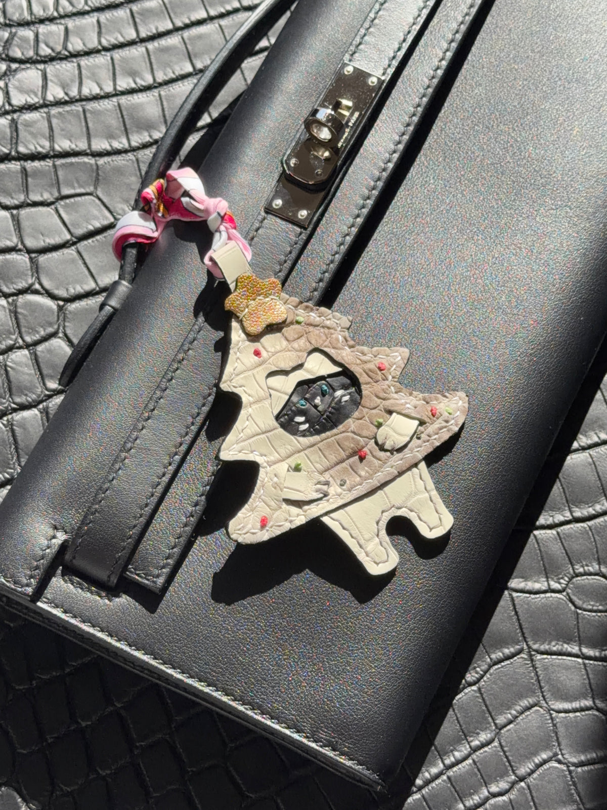 Neko Christmas Bag Charm Himalaya Crocodile