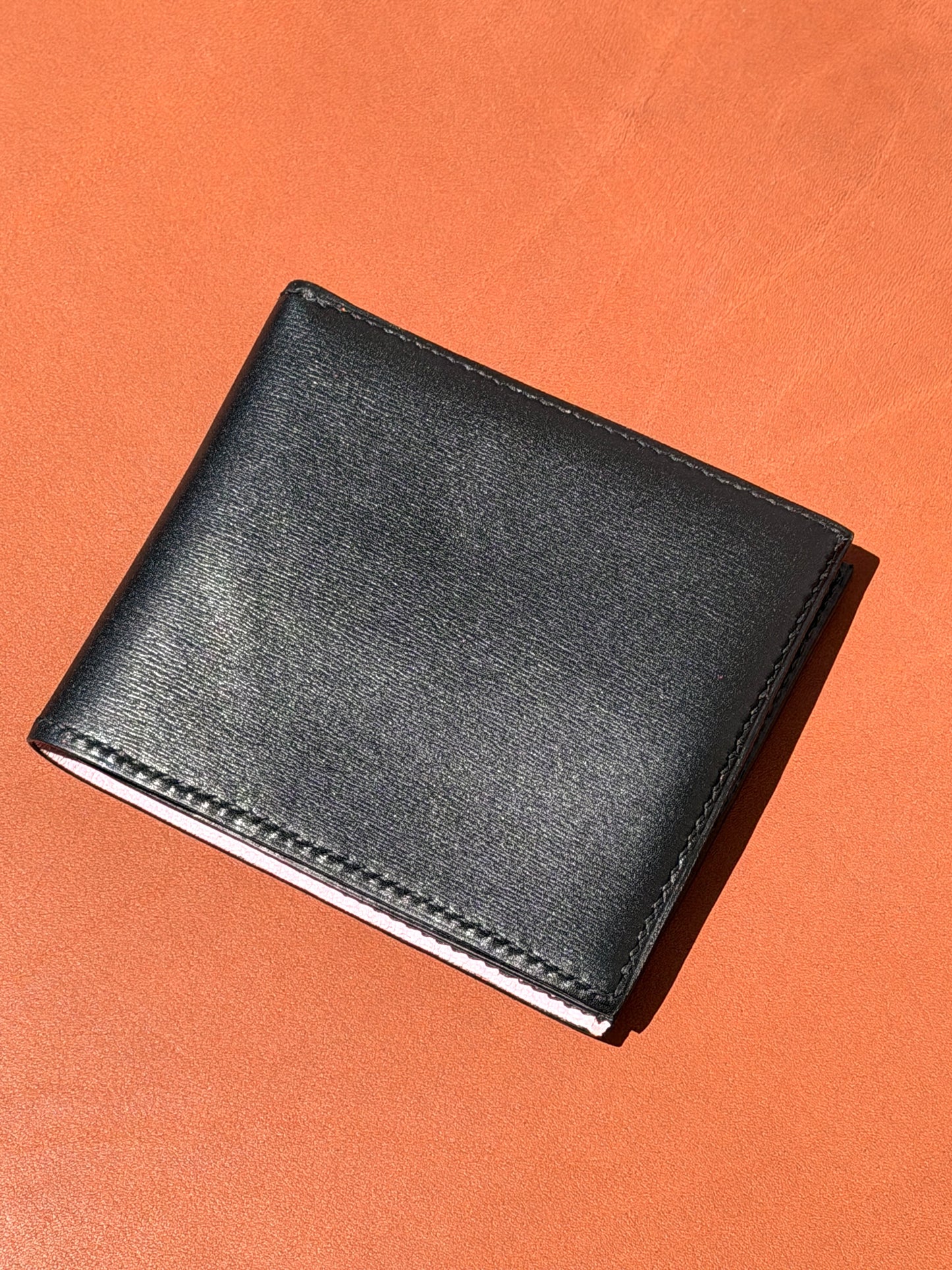 Zénith Bifold Wallet Black Box & Pink Goat Skin