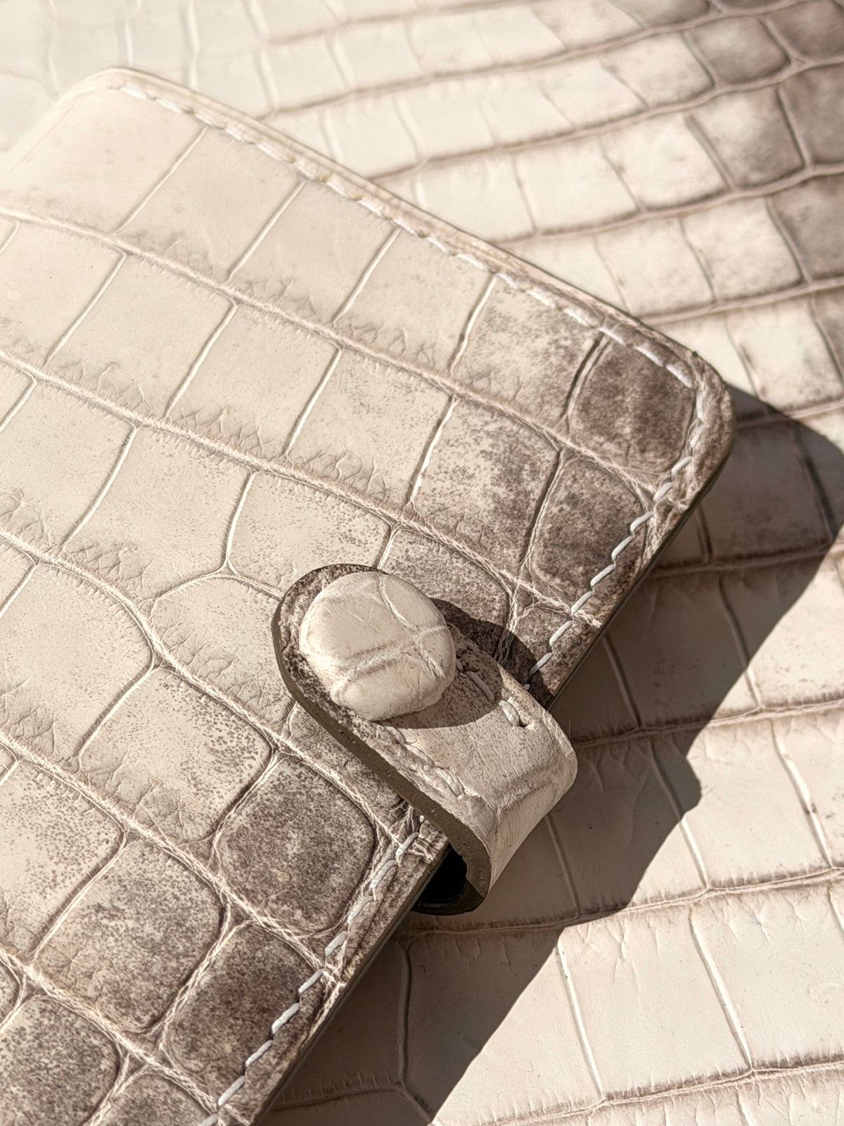 Prestige Cardholder Matte Himalaya Crocodile