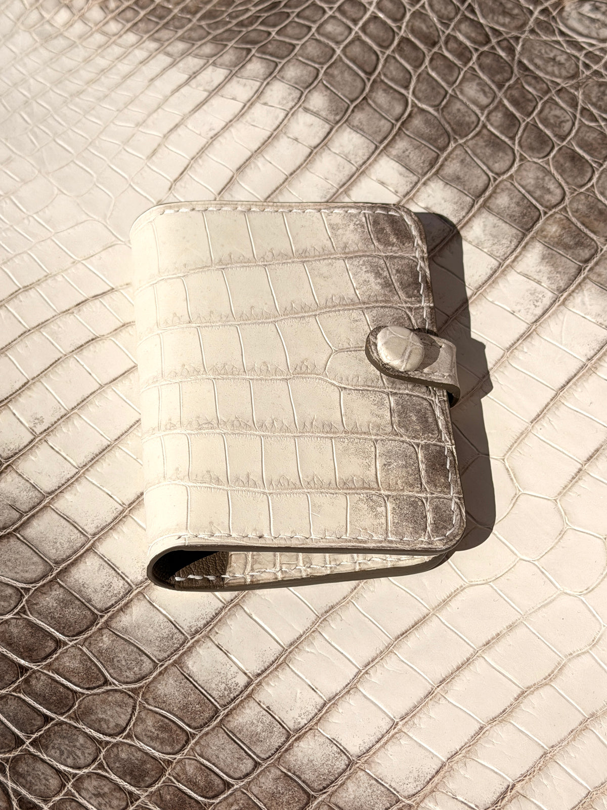 Prestige Cardholder Matte Himalaya Crocodile
