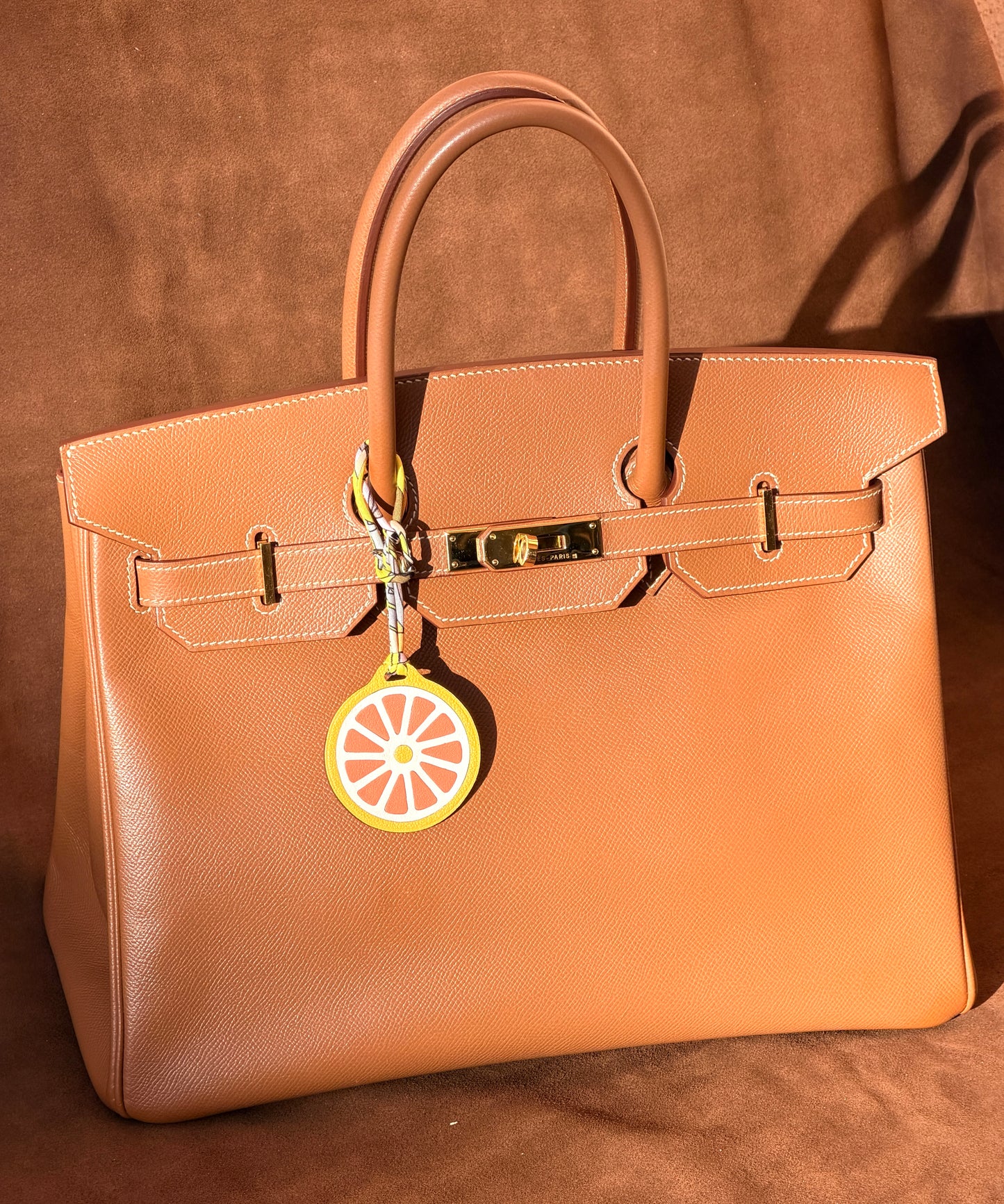 Fruit Slice Bag Charm
