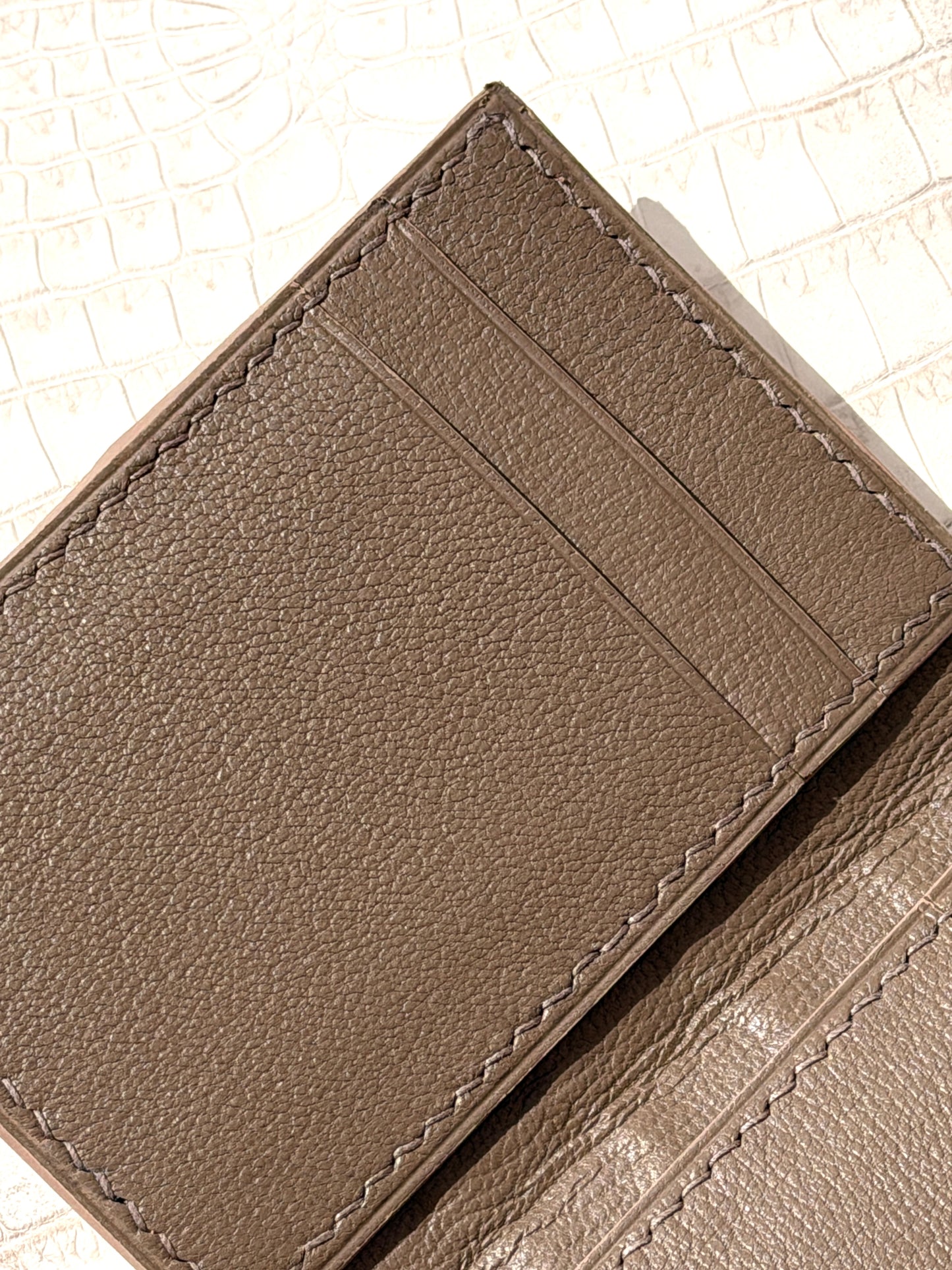 Bifold 6 Pockets Arya Himalaya Crocodile