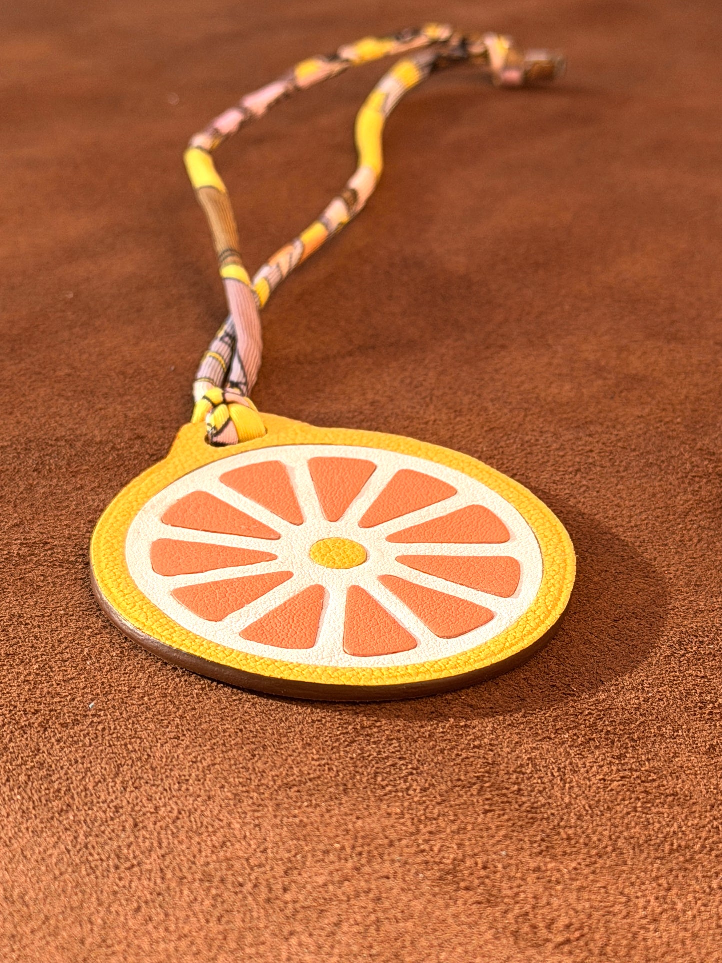 Fruit Slice Bag Charm