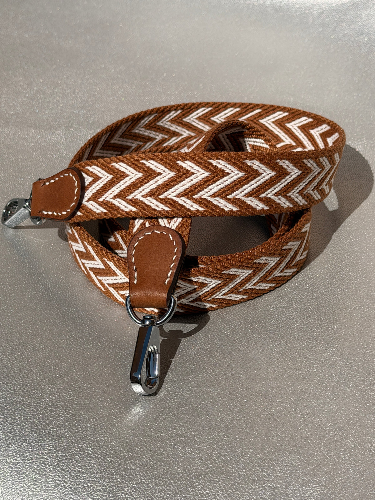 Deauville Single strap Barenia & Chevron