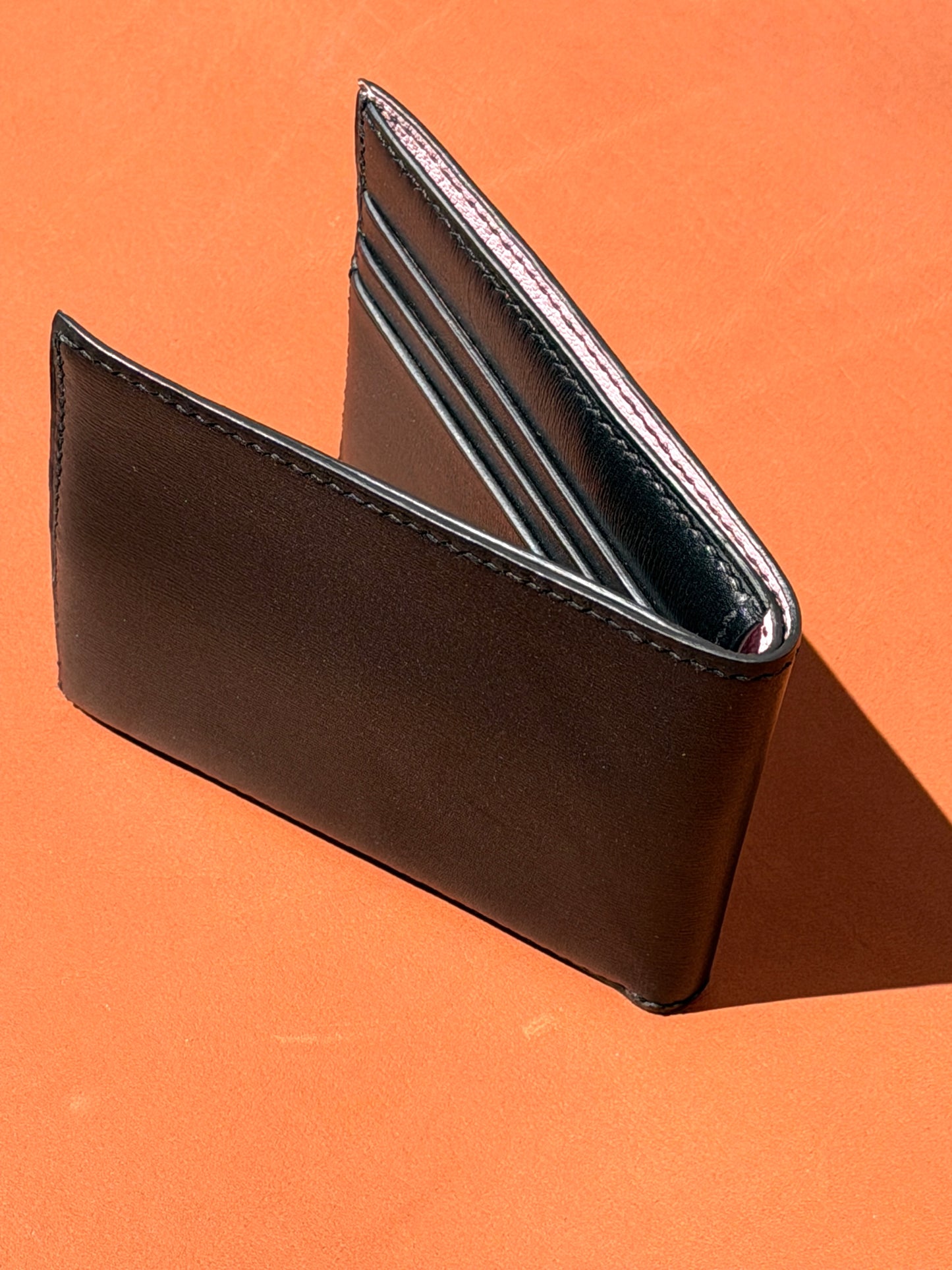 Zénith Bifold Wallet Black Box & Pink Goat Skin
