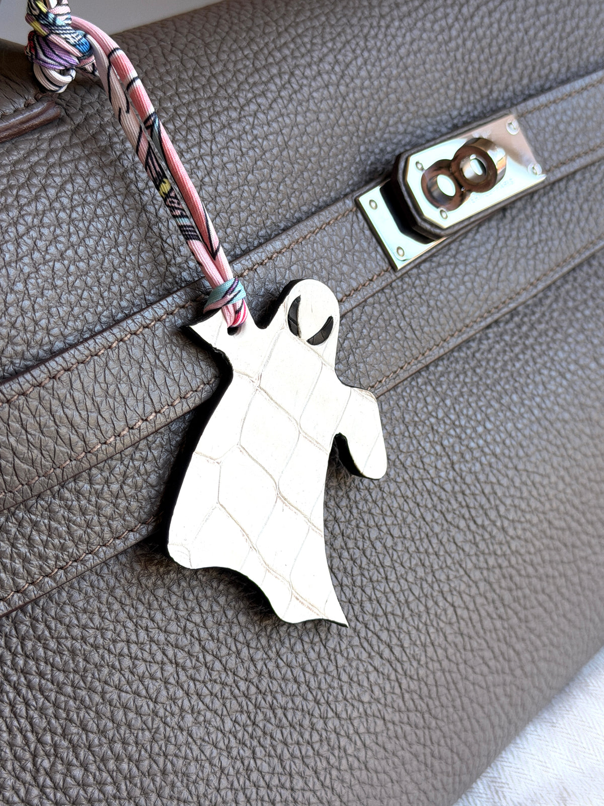 Ghost Halloween Bag Charm Himalaya Crocodile