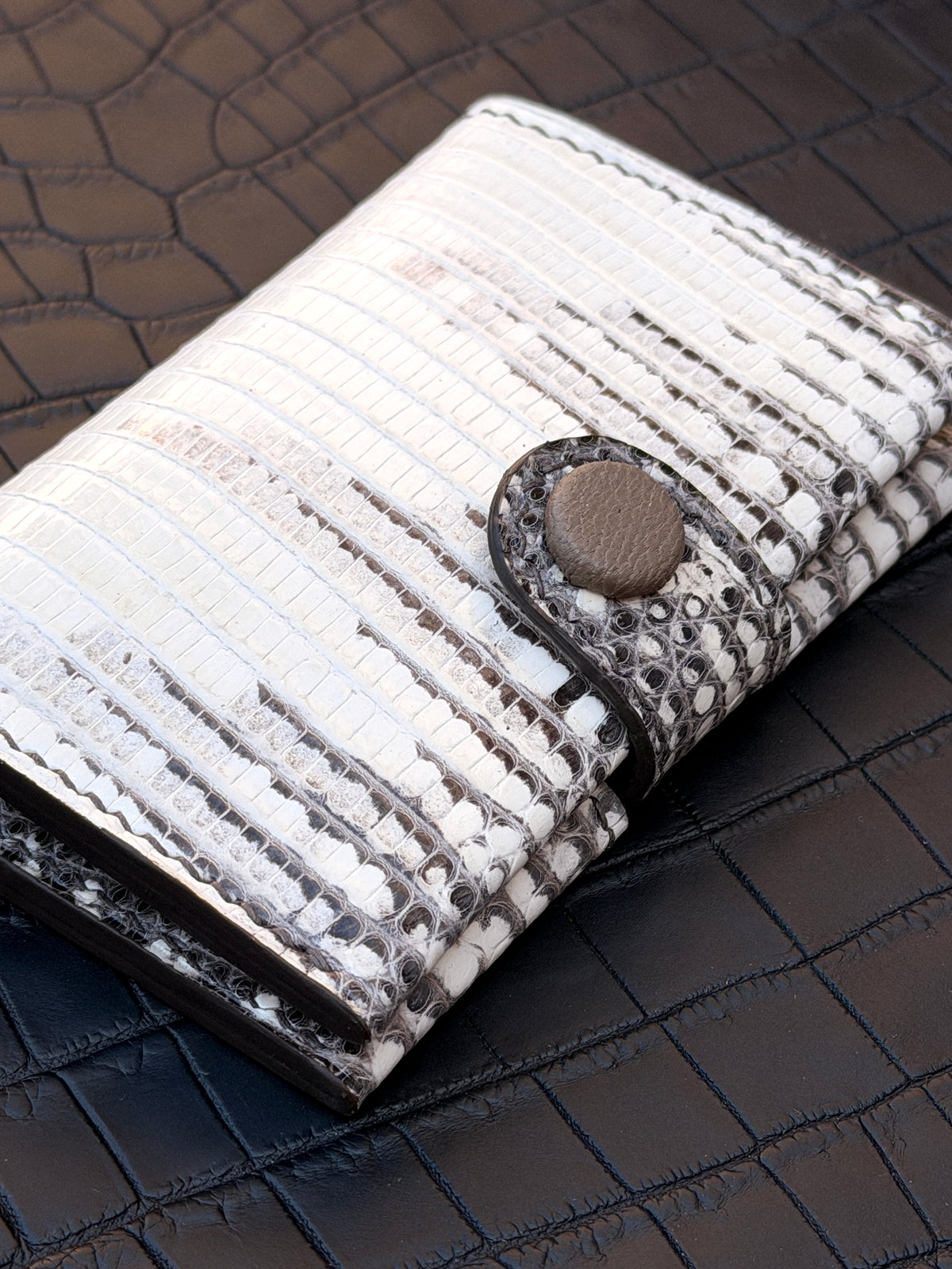Bifold Cardholder Icare Ombré lizard