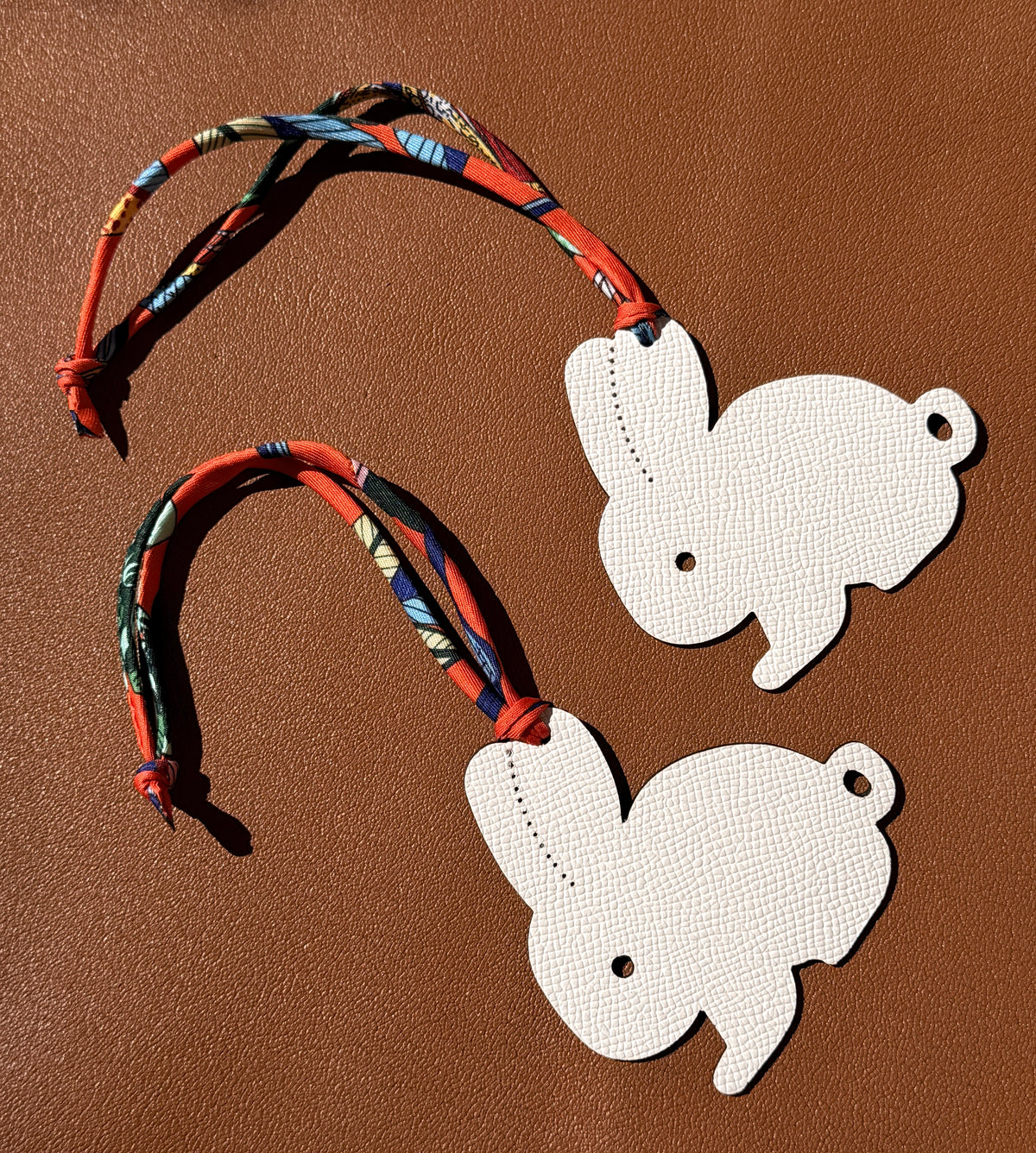 Le Petit Bunny White Epsom