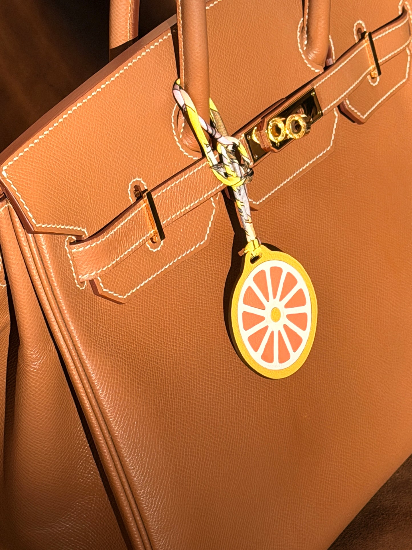 Fruit Slice Bag Charm