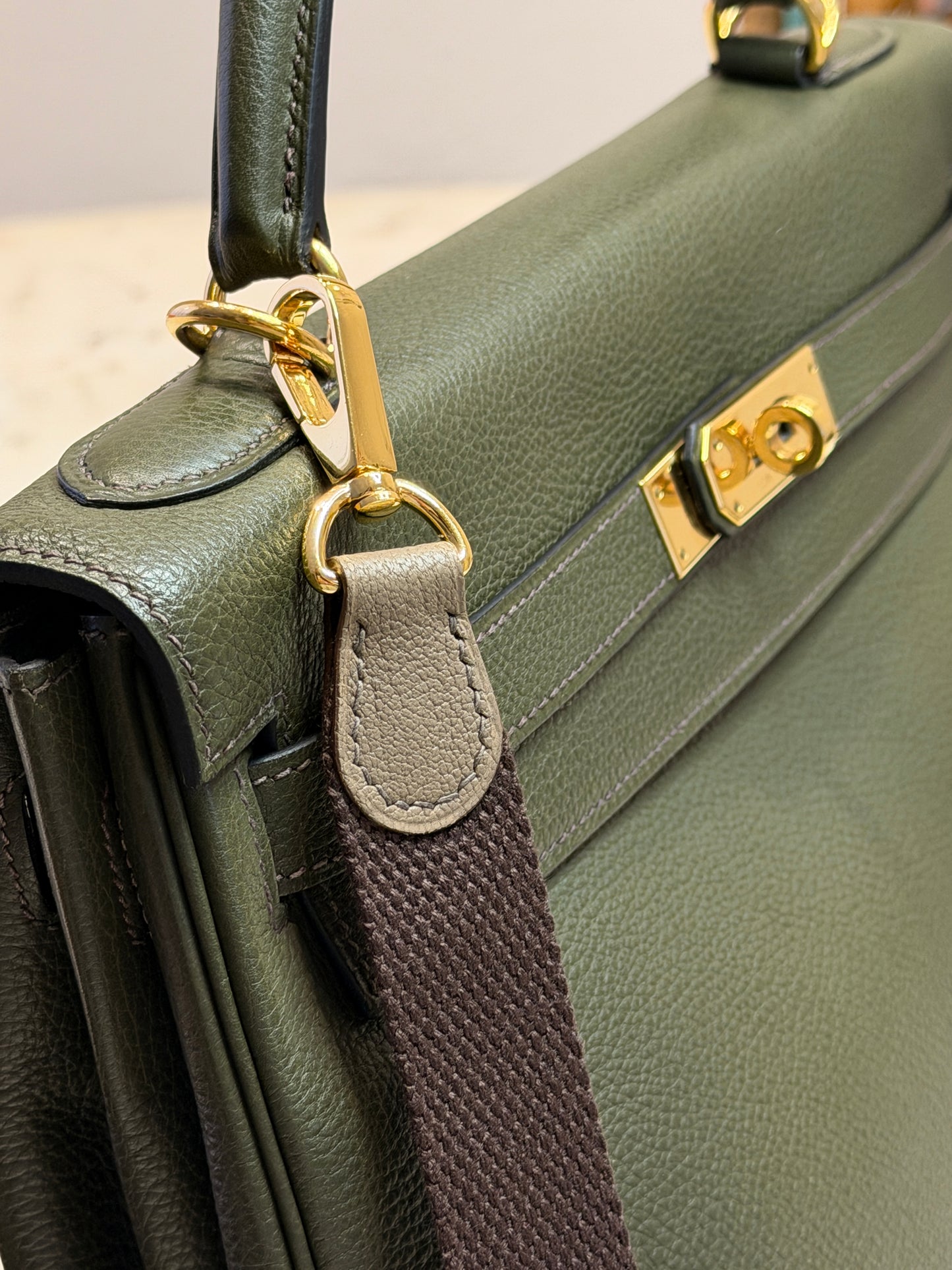 Deauville Single strap Taupe