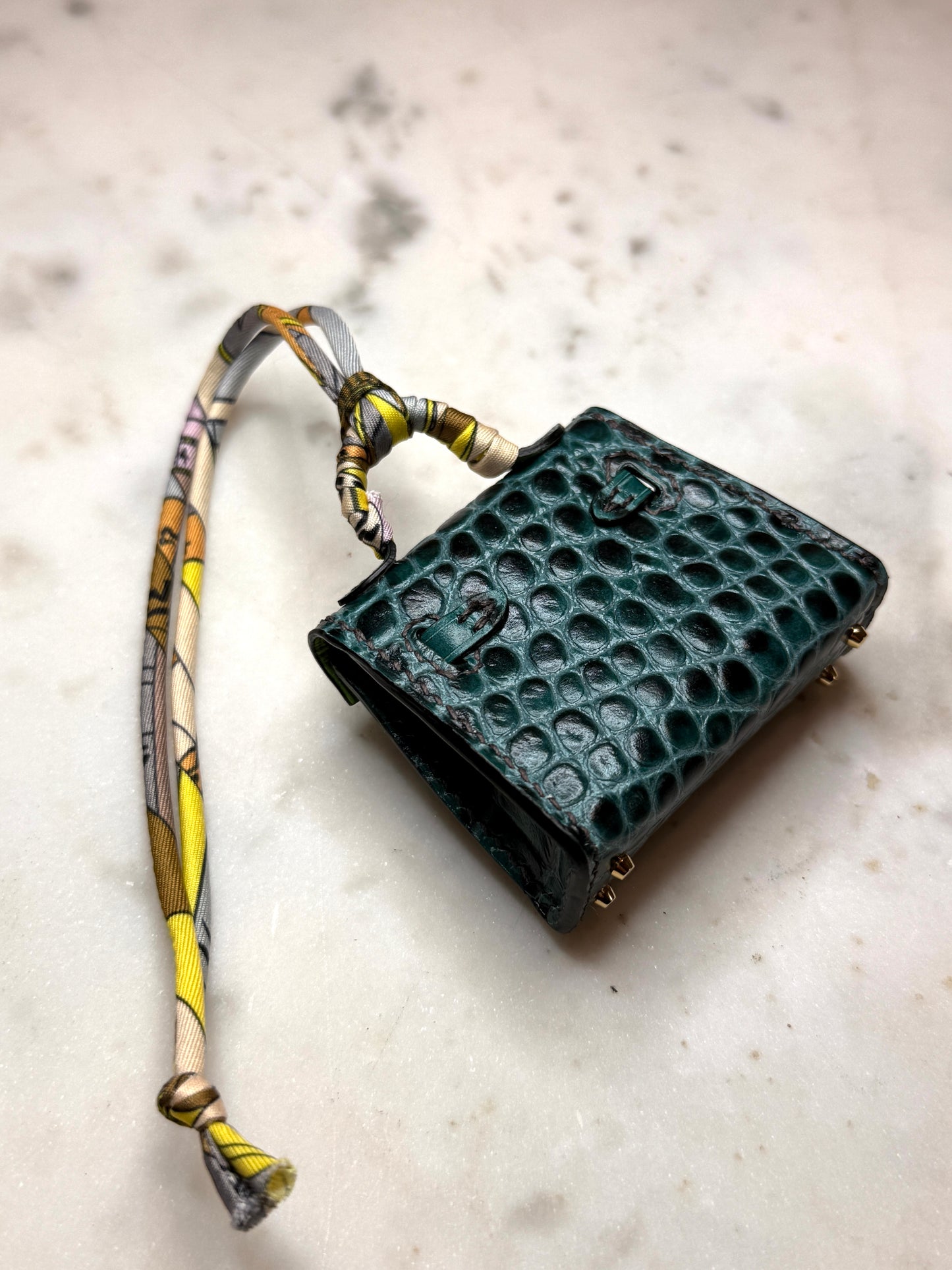 M bag Charm Green