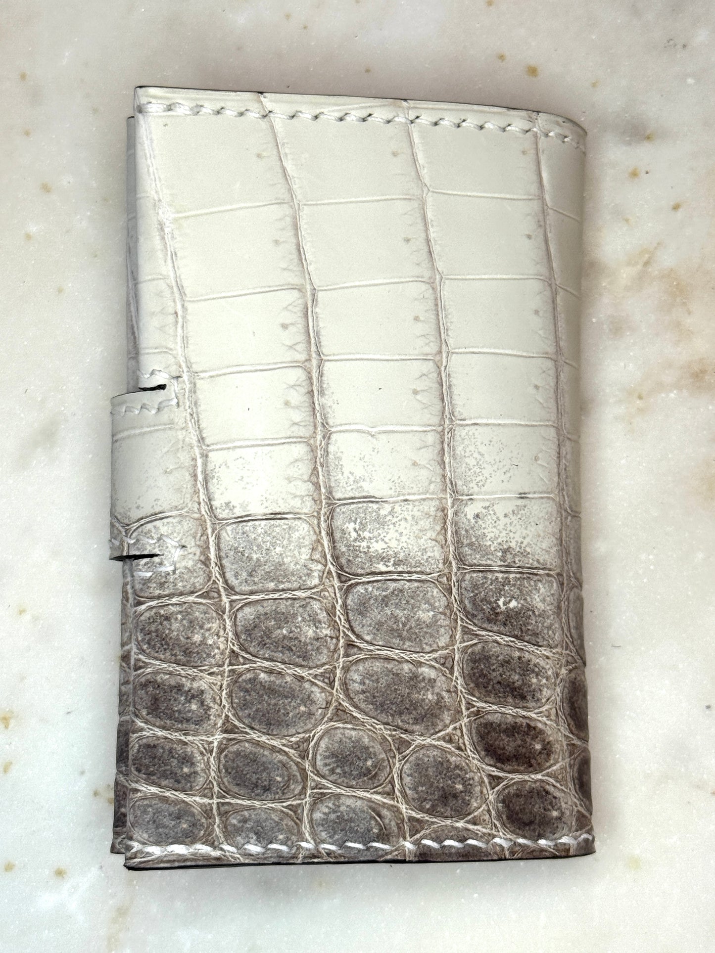 Bifold Cardholder Crocodile Himalaya Icare