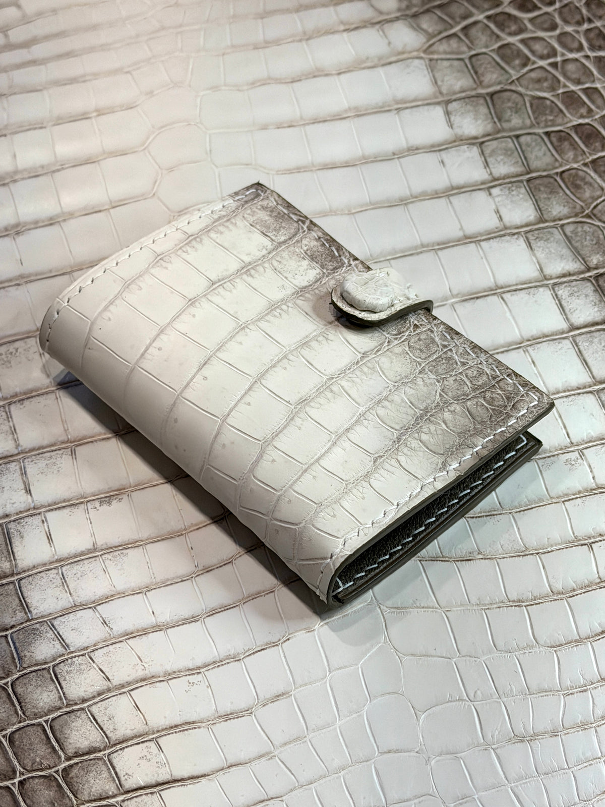 Bifold 6 Pockets Arya Himalaya Crocodile