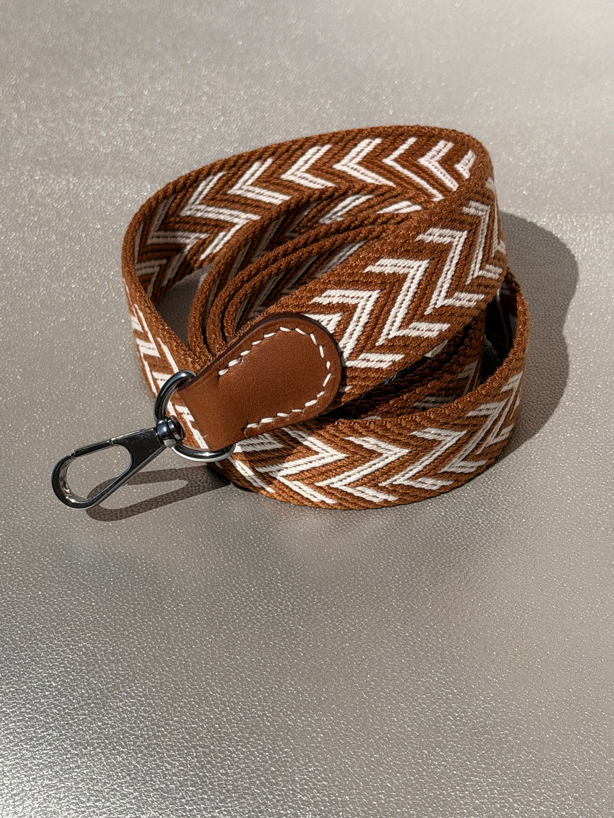 Deauville Single strap Barenia & Chevron