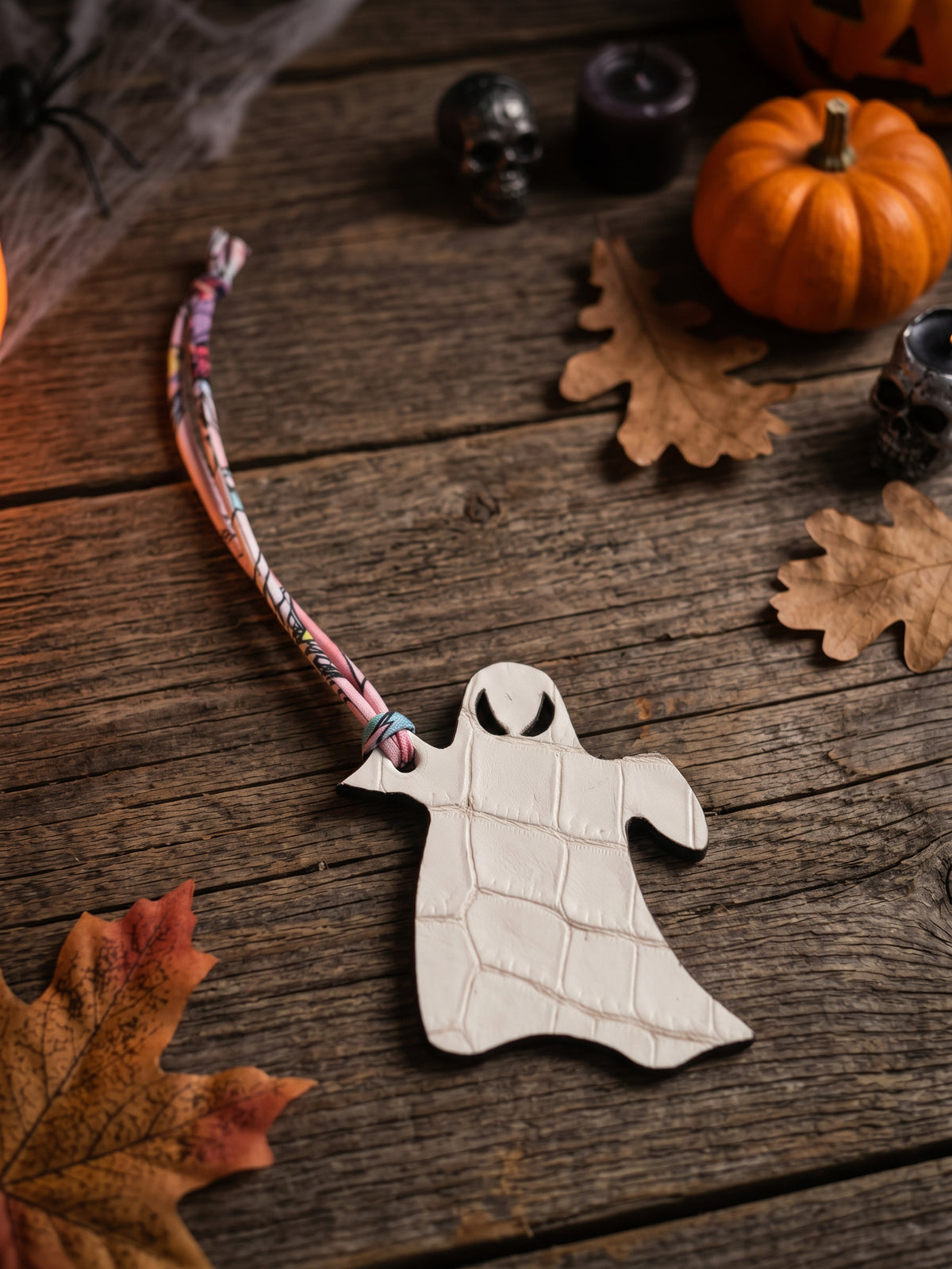 Ghost Halloween Bag Charm Himalaya Crocodile